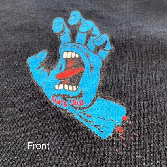 Santa Cruz SCREAMING HAND T-Shirt Youth L (P1) - Picture 3 of 13